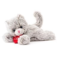 Lumpin Mačička Chichi svetlosivá, 20 cm - Plyšová hračka