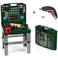 BOSCH workbench in suitcase. with accu shr. - Children's Tools