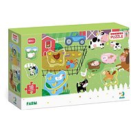 Picture Sorting Puzzle Farm 18 pieces - Jigsaw Puzzle