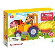 Puzzle Foglalkozások Teddy, a farmer 30 darab - Puzzle