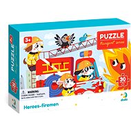 Puzzle Profession  Hero Firefighters  30 pieces - Jigsaw Puzzle