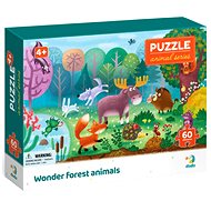 Puzzle Biomy Miraculous Forest Animals 60 pieces - Jigsaw Puzzle