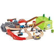 Hape Train Track with Play Box - Train Set