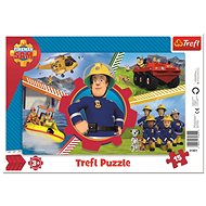 Trefl Puzzle Board Fireman Sam 15 pieces - Jigsaw Puzzle