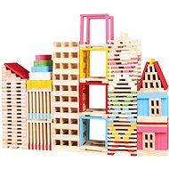 Bino Wooden building set, city - Building Set