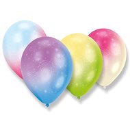 LED Firework Balloons, Mix of Colours, 4 pcs - Balloons