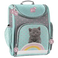 School bag Kitten blue - School Backpack