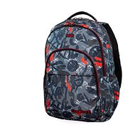 School Backpack Basic plus Red indian - School Backpack