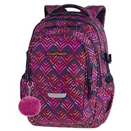 School Backpack Factor Hawaii pink - School Backpack