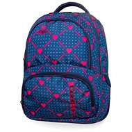 School Backpack Spiner Heart link - School Backpack