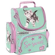 School bag Cat pastel - School Backpack