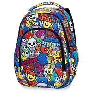 School Backpack Strike Cartoon - School Backpack