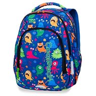 School Backpack Strike Funny monsters - School Backpack