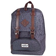 School Backpack City grey - School Backpack