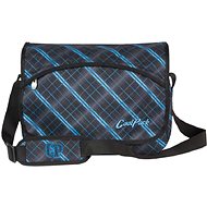 Shoulder bag Reporter Scotish blue - Kids' Shoulder Bag