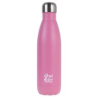 Stainless steel bottle Drink & Go pink - Drinking Bottle