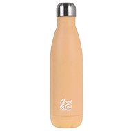 Stainless steel bottle Drink & Go orange - Drinking Bottle