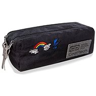 Edge pencil case Sparkling black - School Case
