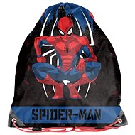 Spiderman back bag black and blue - Drawstring Bag