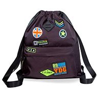 COOLPACK Black Urban Badges black - Backpack