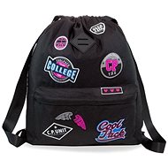 Backpack Urban Girls badges black - City Backpack