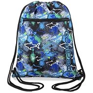 Vert Sharks Back Bag - Drawstring Bag