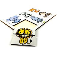 Wooden Jigsaw Puzzle Cute Animals - Wooden Puzzle