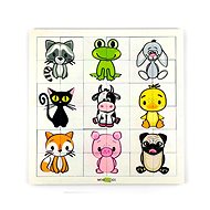Wooden Jigsaw Puzzle Cute Animals - Wooden Puzzle