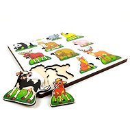Wooden Insertion Puzzle Mama and Child - Wooden Puzzle