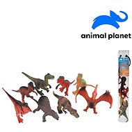 Animals in a tube - dinosaurs, 7 - 11 cm, mobile app for displaying animals, 8 pcs - Figure