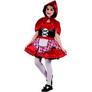Šaty na karneval – Červená čiapočka, 130 – 140 cm - Kostým