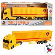 Truck with flywheel container, 33 x 5 x 8 cm - Toy Car