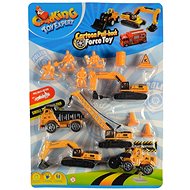 Construction machines, reversing, 14cm - Toy Car