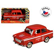 Fire car on flywheel  6x17x8 cm - Toy Car