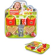Hamburger with accessories, 34x28cm - Toy Kitchen Food