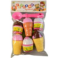 Ice cream with accessories, 27x17cm - Toy Kitchen Food