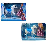 Doll with Horse, 15cm - Doll