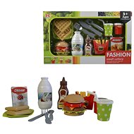Hamburger set, 7cm - Toy Kitchen Food