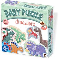 Puzzle Baby - Dinosaurs, 6 pieces - Jigsaw Puzzle