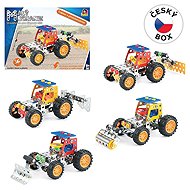 Little Mechanic-Tractor with tool 4 types, 28x20cm - Building Set