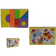 Foam Puzzle, Blocks, 32 pieces, Different Textures, 24x16cm - Foam Puzzle