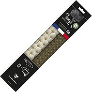 CLAIREFONTAINE Tiny Rolls, Black/Gold + Ribbon, Excellia 80g, 5 × 0.35m - Wrapping Paper