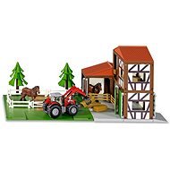 Siku World - Stall mit Pferden und Traktor - Spielset