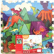 Soft Floor Blocks Dinosaurs 118 x 118cm - Foam Puzzle