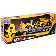 Car - Tractor with Construction Machinery 36cm - Toy Car
