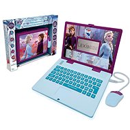 Lexibook Frozen Bilingual German/English Learning Laptop, 124 Activities - Children's Laptop