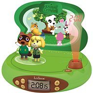 Lexibook Animal Crossing 3D Projektionsuhr mit Soundeffekten - Projektor für Kinder