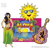 Decoration set Hawaiian - hawaii 4pcs - Party Accessories