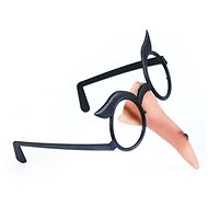 Witch nose with glasses / halloween - Costume Accessory