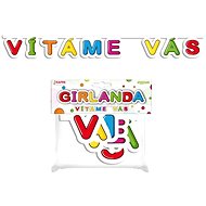 Paper garland - welcome - 128 cm - Garland